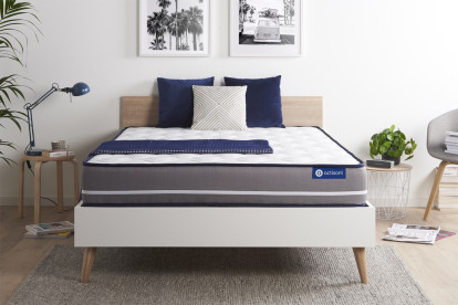 Matelas 180x200 cm Latex et mémoire de forme - Actilatex Pur