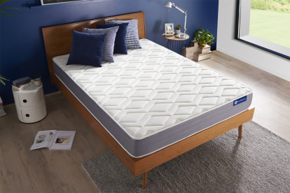 Matelas 200x200 cm Ressorts ensachés et Mémoire de forme - Actiflex Dream