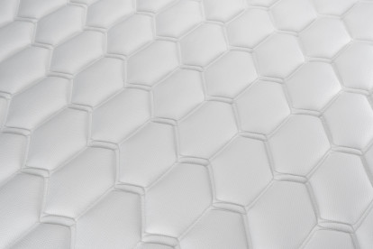 Ensemble Matelas Sommier 140x200 cm - Sommier Blanc (déjà monté) - Vitalspring Recover