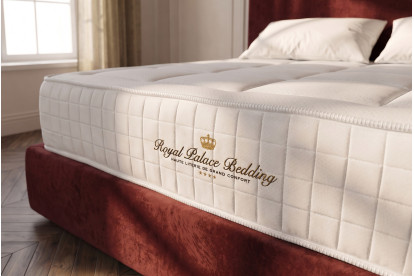 Ensemble Matelas Sommier 120x200 cm - Sommier Noir (en kit) - Balmoral