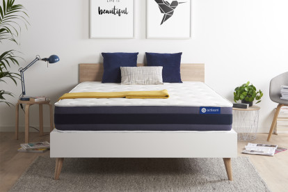 Matelas 160x200 cm Latex et mémoire de forme - Actilatex Morpho