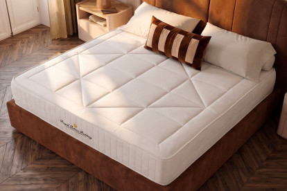 Matelas 135x190 cm Ressorts ensachés et Mémoire de forme - Windsor