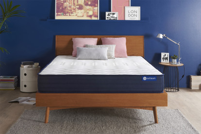 Matelas 200x200 cm Ressorts ensachés et Mémoire de forme - Actiflex Life