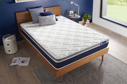 Matelas 180x200 cm Ressorts ensachés et Mémoire de forme - Actiflex Confort