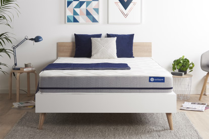 Matelas 200x200 cm Latex et mémoire de forme - Actilatex Soft