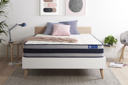 Matelas 200x200 cm Latex et mémoire de forme - Actilatex Ergo