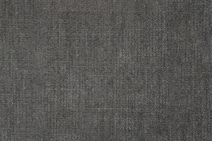 Lit 140x190 cm - Sommier tapissier H29 cm + tête de lit tapissée - Tissu Toile natté Gris Anthracite