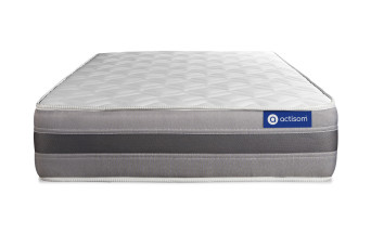Matelas 120x220 cm Ressorts ensachés et Mémoire de forme - Actiflex Relax