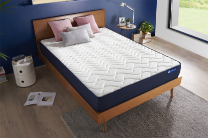 Matelas 160x200 cm Ressorts ensachés et Mémoire de forme - Actiflex Life