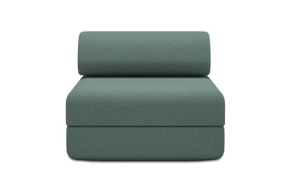 Fauteuil convertible et modulable - Tissu lisse Vert