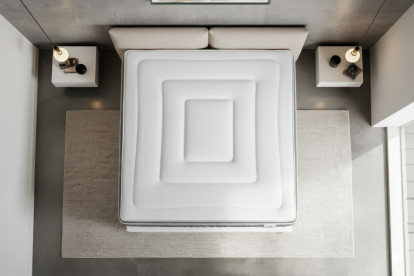 Matelas 140x190 cm Ressorts ensachés et Mémoire de forme - Vingt-Six PLUS