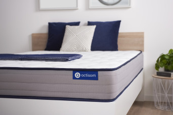 Matelas 105x190 cm Latex et mémoire de forme - Actilatex Form