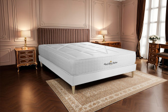 Matelas 130x210 cm Ressorts ensachés et Mémoire de forme - Windsor
