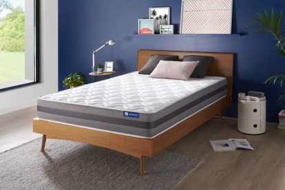 Matelas 180x210 cm Ressorts ensachés et Mémoire de forme - Actiflex Relax