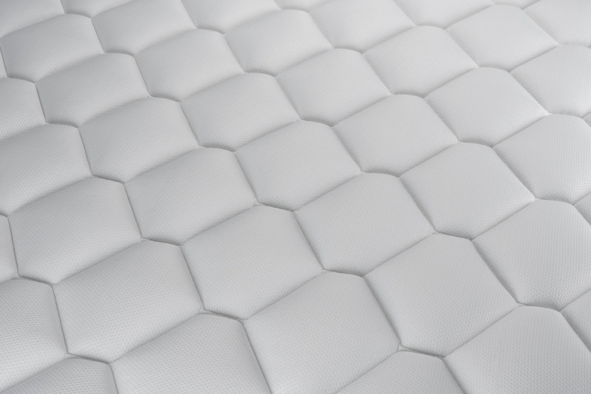 Ensemble Matelas Sommier 120x190 cm - Sommier Gris (en kit) - Vitalspring Zen