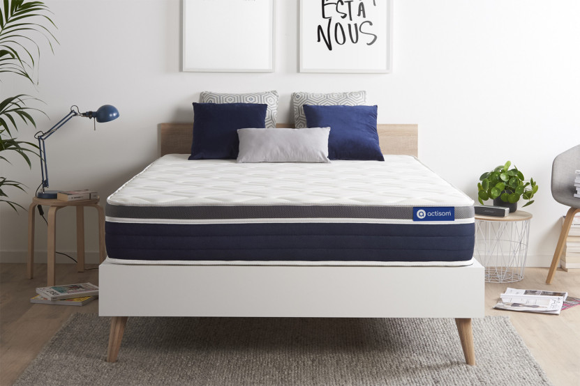 Matelas 150x190 cm Latex et mémoire de forme - Actilatex Confort