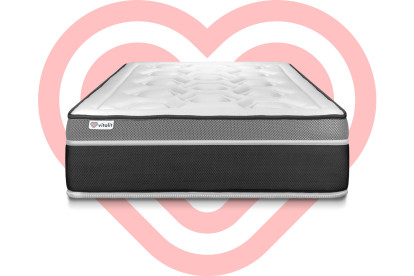 Matelas 80x190 cm Ressorts ensachés et Mémoire de forme - Vital Care