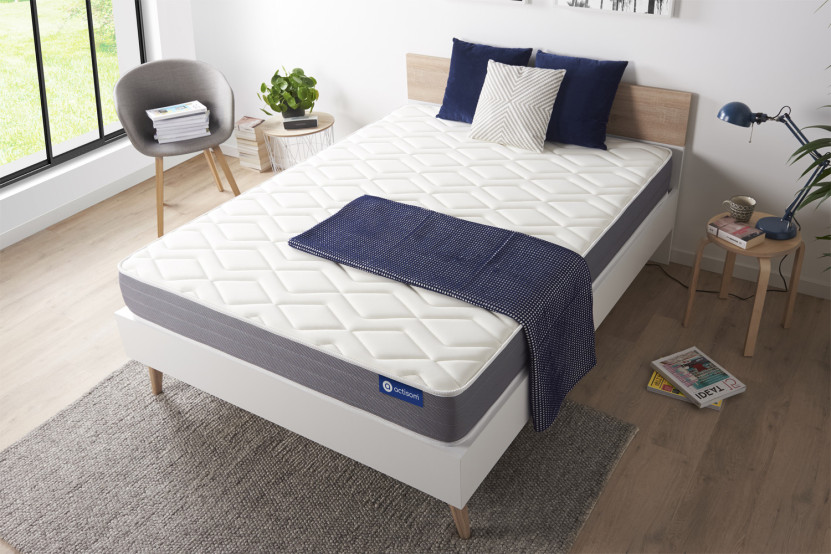 Matelas 100x220 cm Latex et mémoire de forme - Actilatex Dream