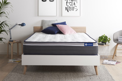 Matelas 130x190 cm Latex et mémoire de forme - Actilatex Plus