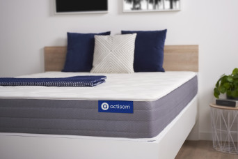 Matelas 90x210 cm Latex et mémoire de forme - Actilatex Dream