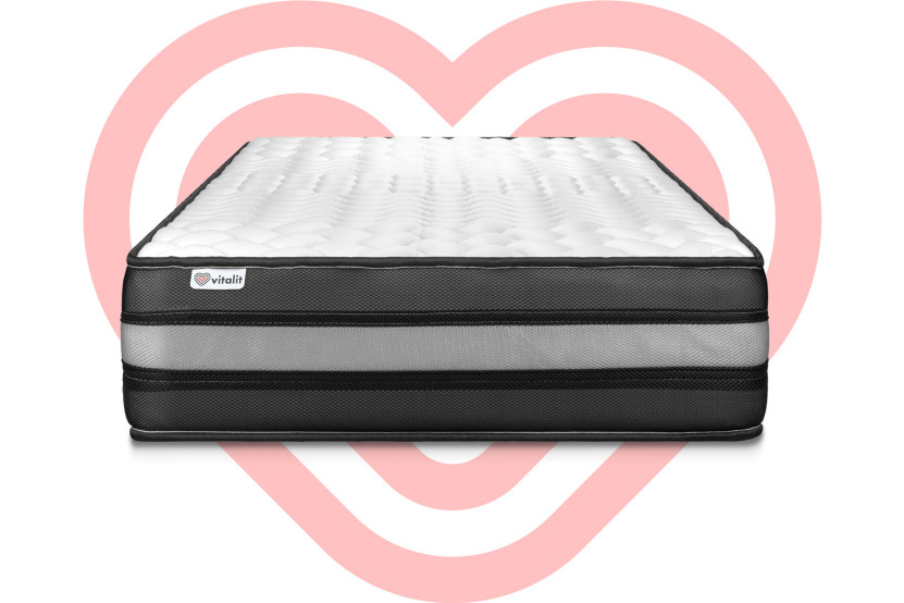 Matelas 105x190 cm Mémoire de forme - Vital Power Zen