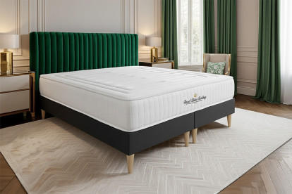 Matelas 180x220 cm Ressorts ensachés et Mémoire de forme - Lancaster