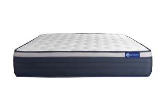 Matelas 135x190 cm Ressorts ensachés et Mémoire de forme - Actiflex Max