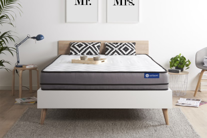 Matelas 130x190 cm Latex et mémoire de forme - Actilatex Night