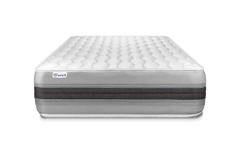 Matelas 100x200 cm Ressorts ensachés et Mémoire de forme - Vitalspring Recover