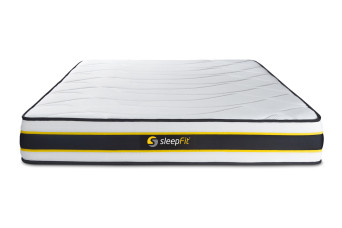 Matelas 130x190 cm Ressorts ensachés et Mémoire de forme - Flexy