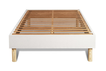 Sommier Tapissier à Lattes 90x190 cm - En kit à monter soi-même