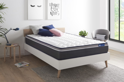 Matelas 130x190 cm Latex et mémoire de forme - Actilatex Plus