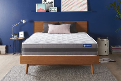 Matelas 133x183 cm Ressorts ensachés et Mémoire de forme - Actiflex Relax