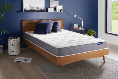 Matelas 135x190 cm Ressorts ensachés et Mémoire de forme - Actiflex Dream