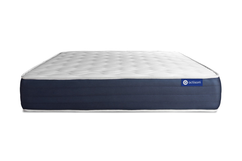 Matelas 130x220 cm Ressorts ensachés et Mémoire de forme - Actiflex Sleep