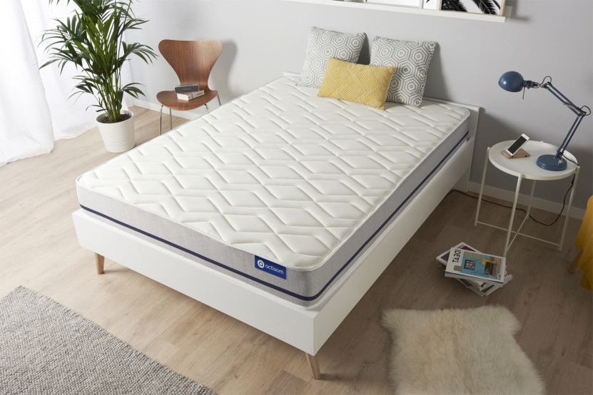 Matelas 130x200 cm Mémoire de forme - Actimemo Soft