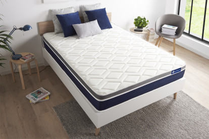 Matelas 130x190 cm Latex et mémoire de forme - Actilatex Confort