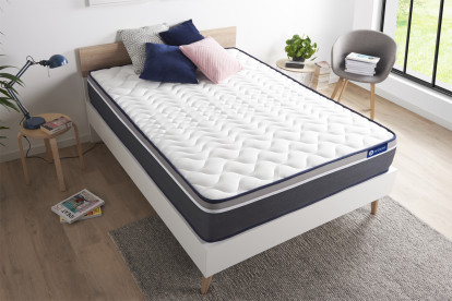 Matelas 100x200 cm Latex et mémoire de forme - Actilatex Plus