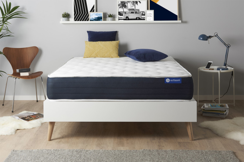 Matelas 135x190 cm Mémoire de forme - Actimemo Sleep