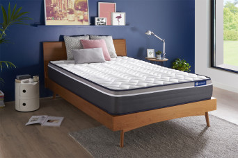 Matelas 160x210 cm Ressorts ensachés et Mémoire de forme - Actiflex Plus