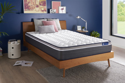 Matelas 160x210 cm Ressorts ensachés et Mémoire de forme - Actiflex Plus