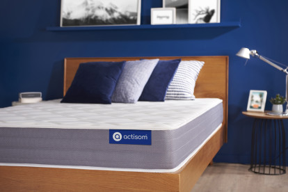 Matelas 100x190 cm Ressorts ensachés et Mémoire de forme - Actiflex Dream