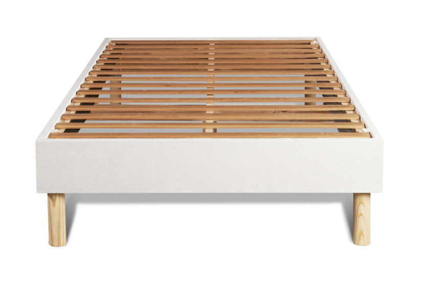 Sommier Tapissier à Lattes 90x200 cm - En kit à monter soi-même