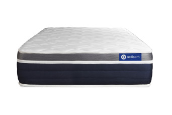 Matelas 120x190 cm Ressorts ensachés et Mémoire de forme - Actiflex Confort