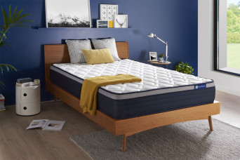 Matelas 140x190 cm Ressorts ensachés et Mémoire de forme - Actiflex Max