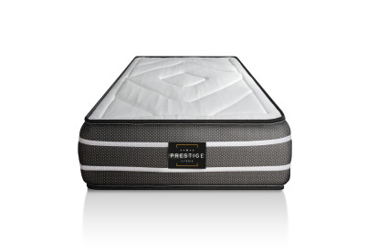 Ensemble Matelas Sommier 80x200 cm - Sommier Blanc (déjà monté) - Exclusive