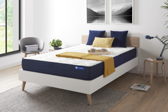 Matelas 200x200 cm Latex et mémoire de forme - Actilatex Life