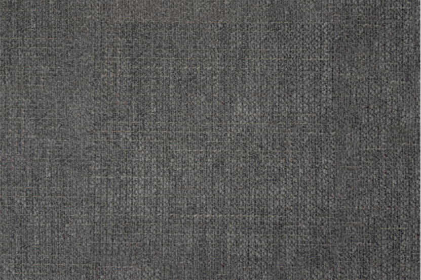 Lit 140x190 cm avec Tête de lit tapissée - Tissu Toile natté