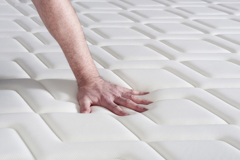Ensemble Matelas Sommier 80x190 cm - Sommier Blanc (en kit) - Actilatex Soft
