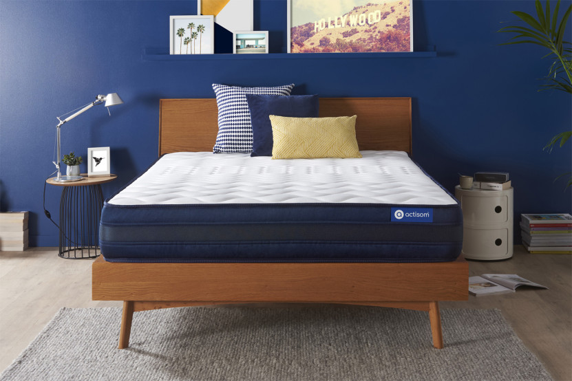 Matelas 180x200 cm Ressorts ensachés et Mémoire de forme - Actiflex Tech